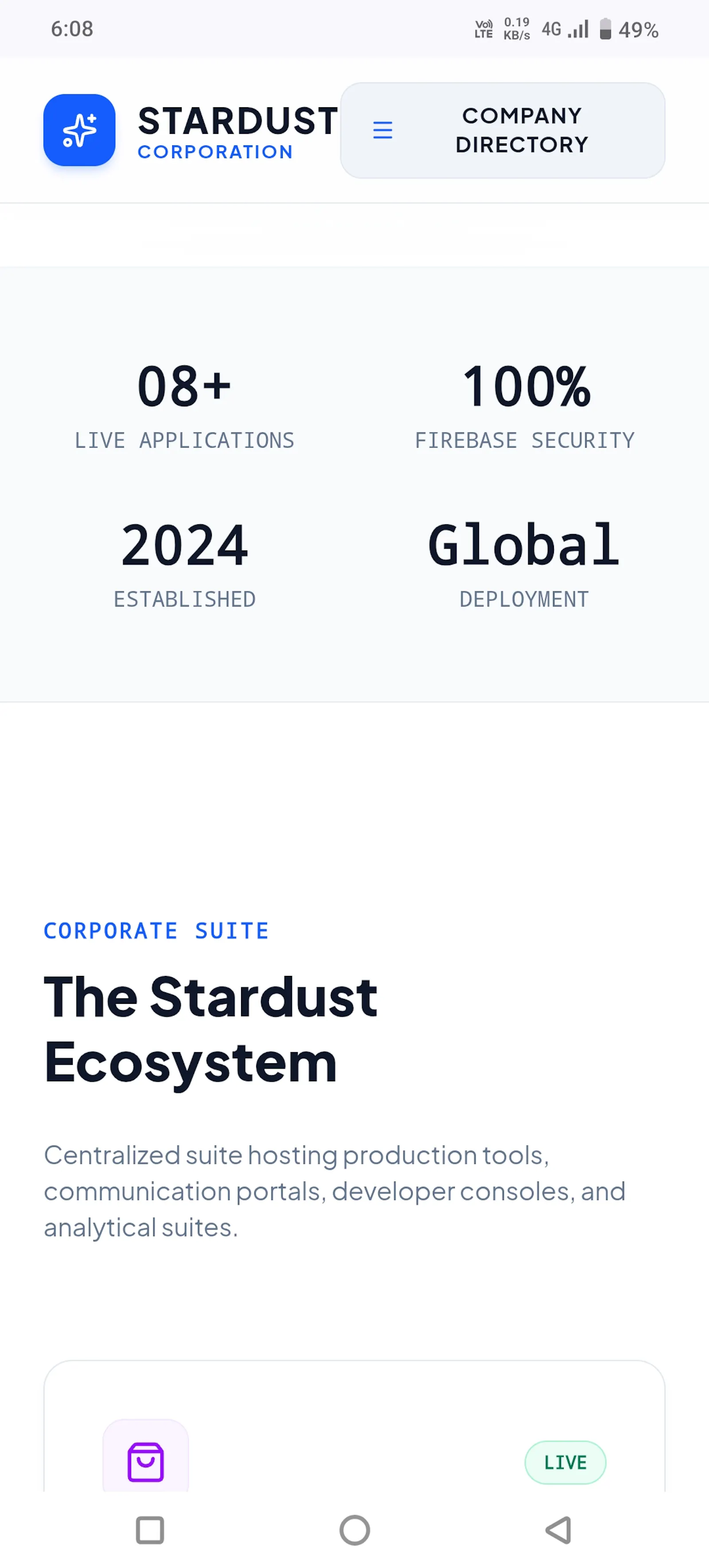 Stardust Official screenshot 5