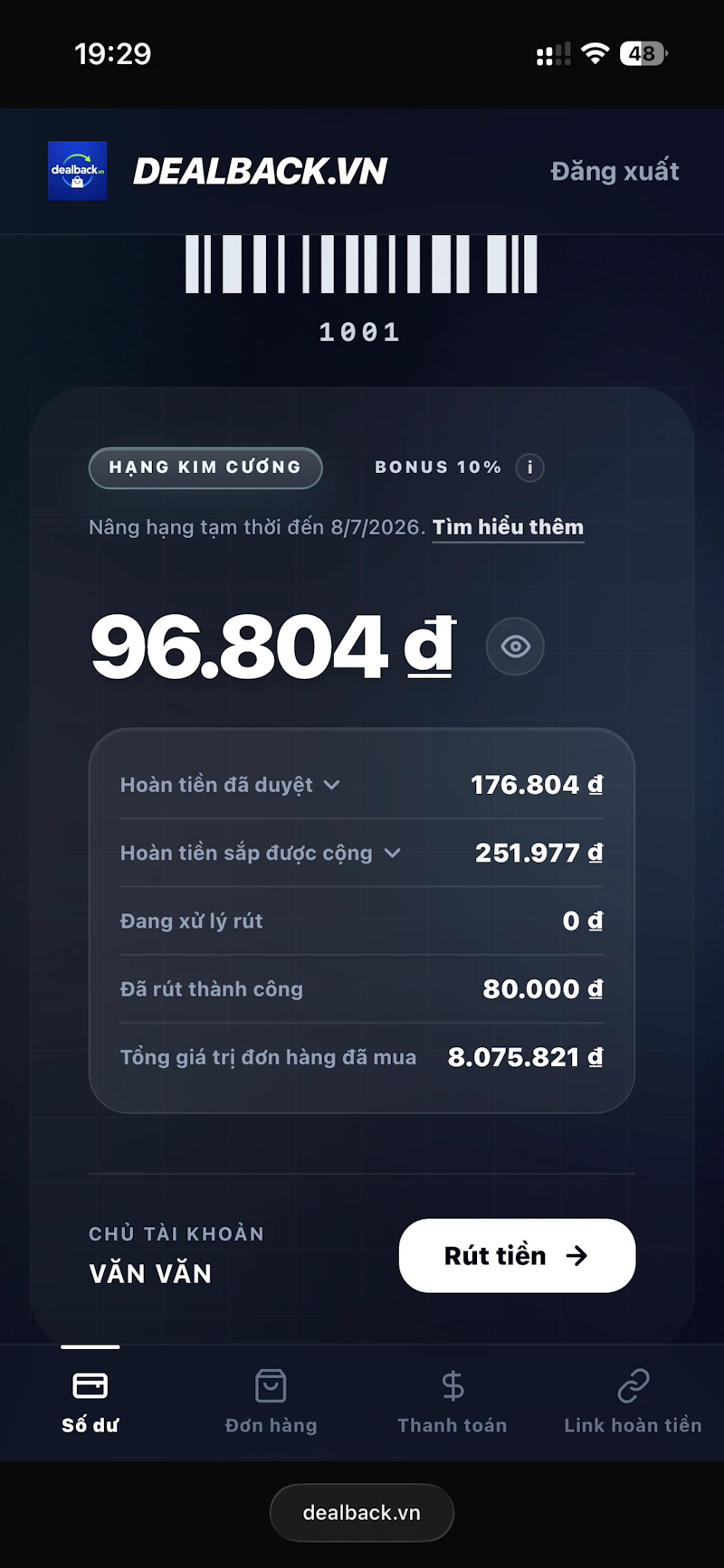 DealBack screenshot 2