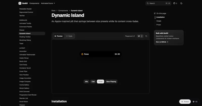 GodUI screenshot 6