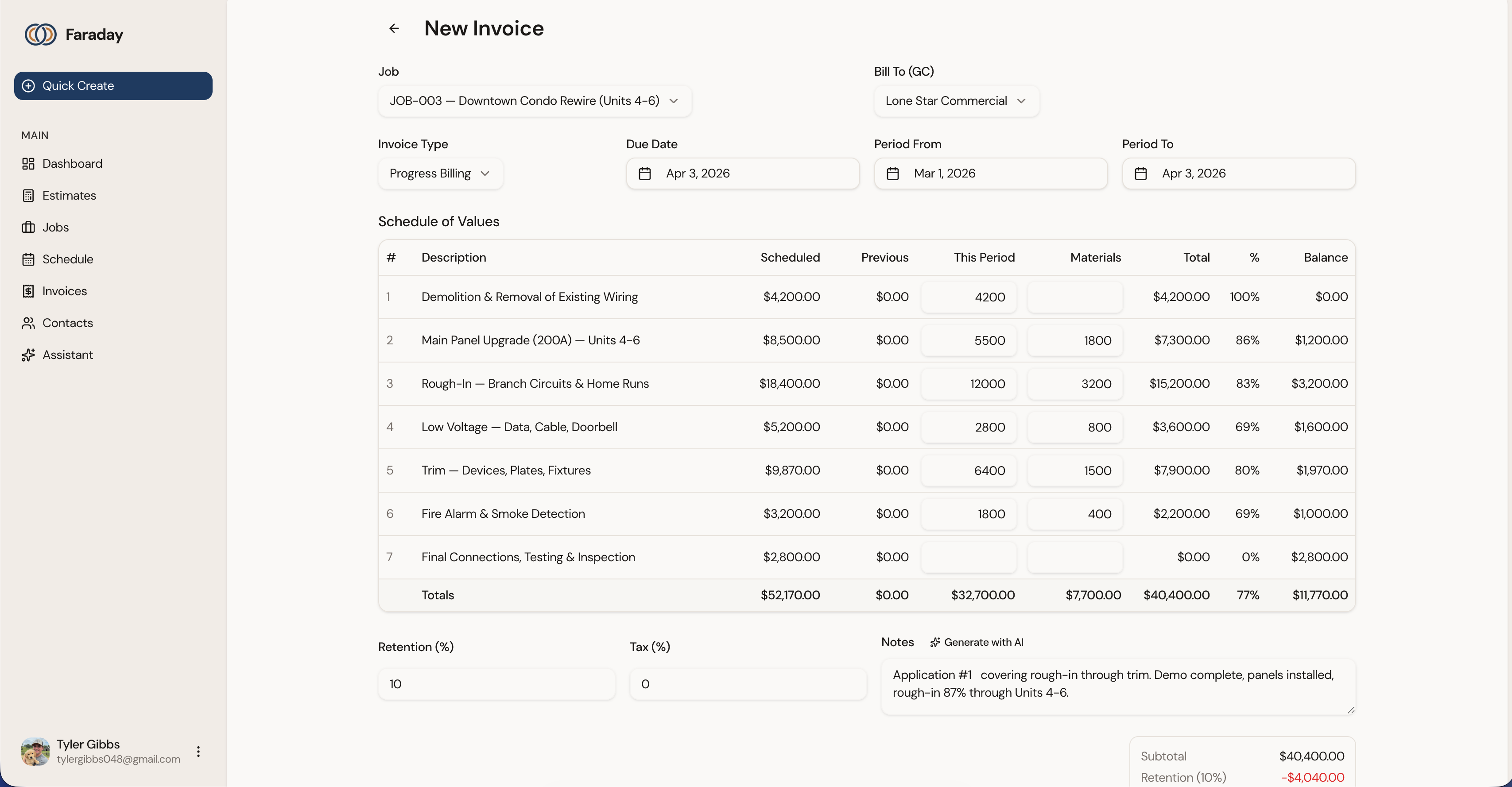 Faraday gallery image
