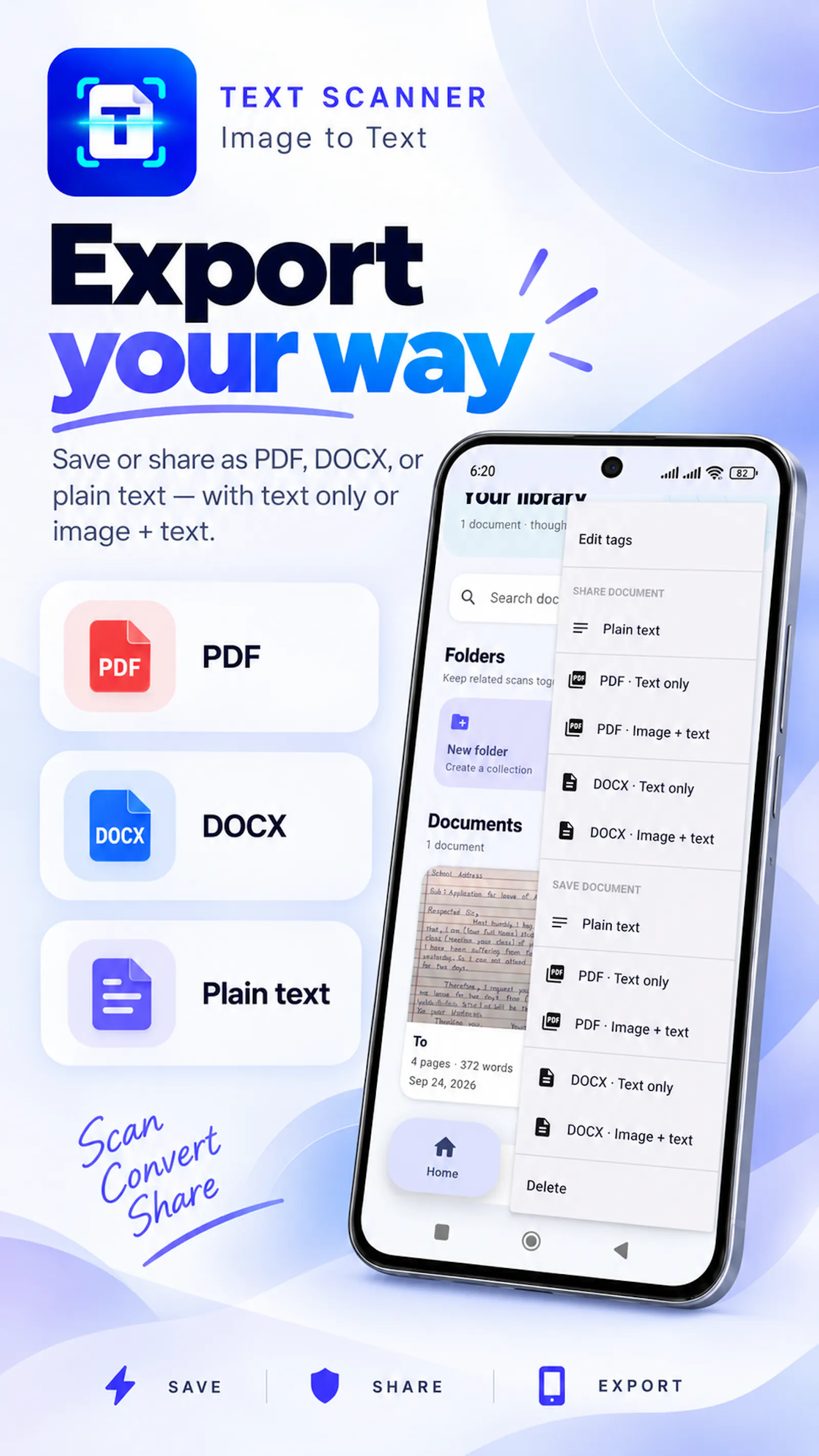 Text Scanner: Image to Text screenshot 3