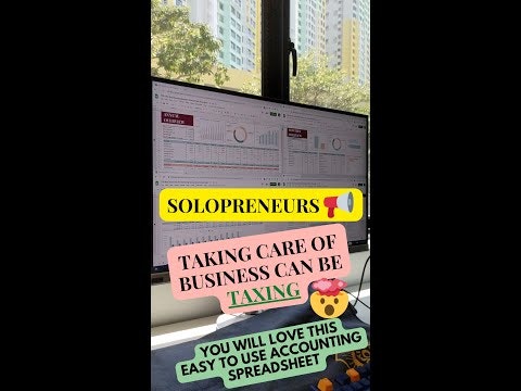 Bookkeeping Spreadsheet for Business gallery image