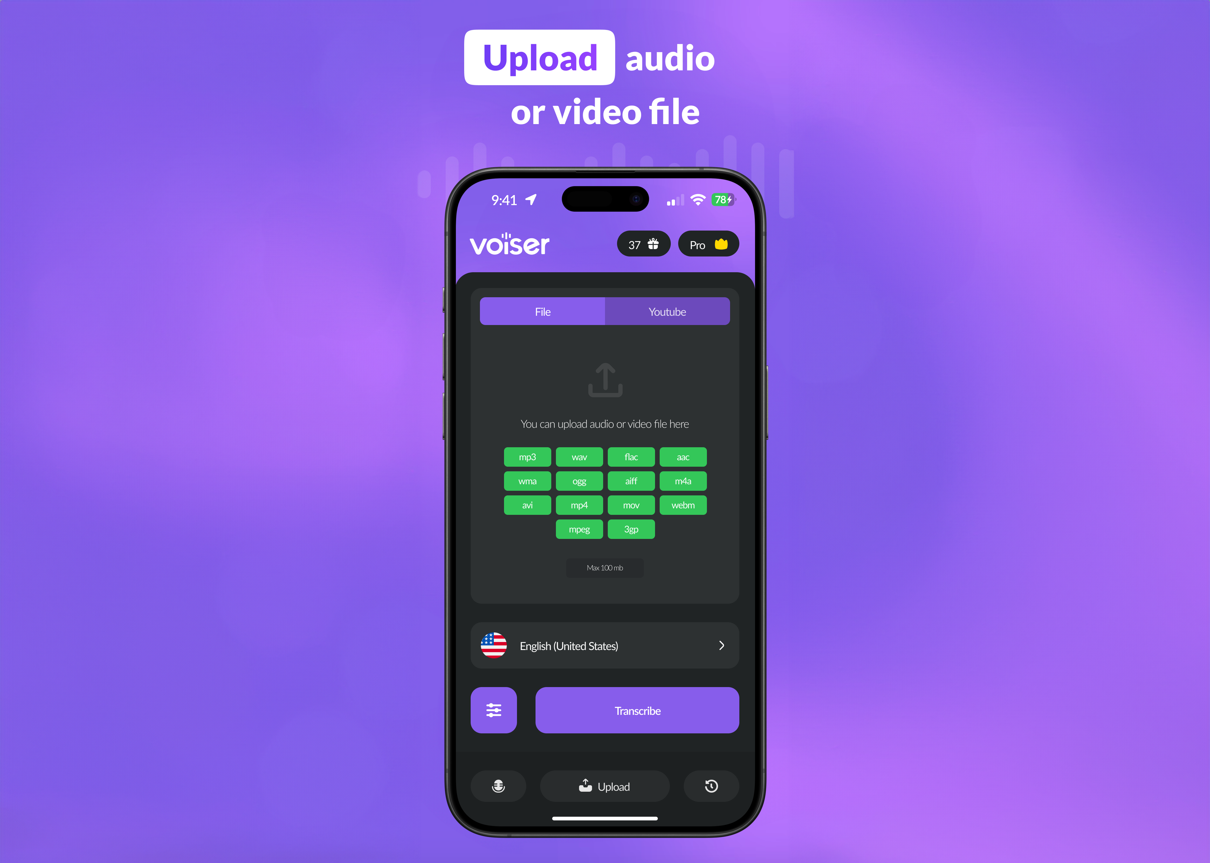Voiser AI Transcribe Summarize gallery image