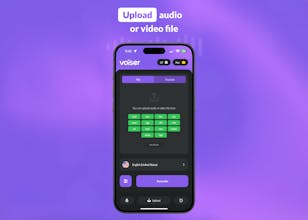 Voiser AI Transcribe Summarize gallery image