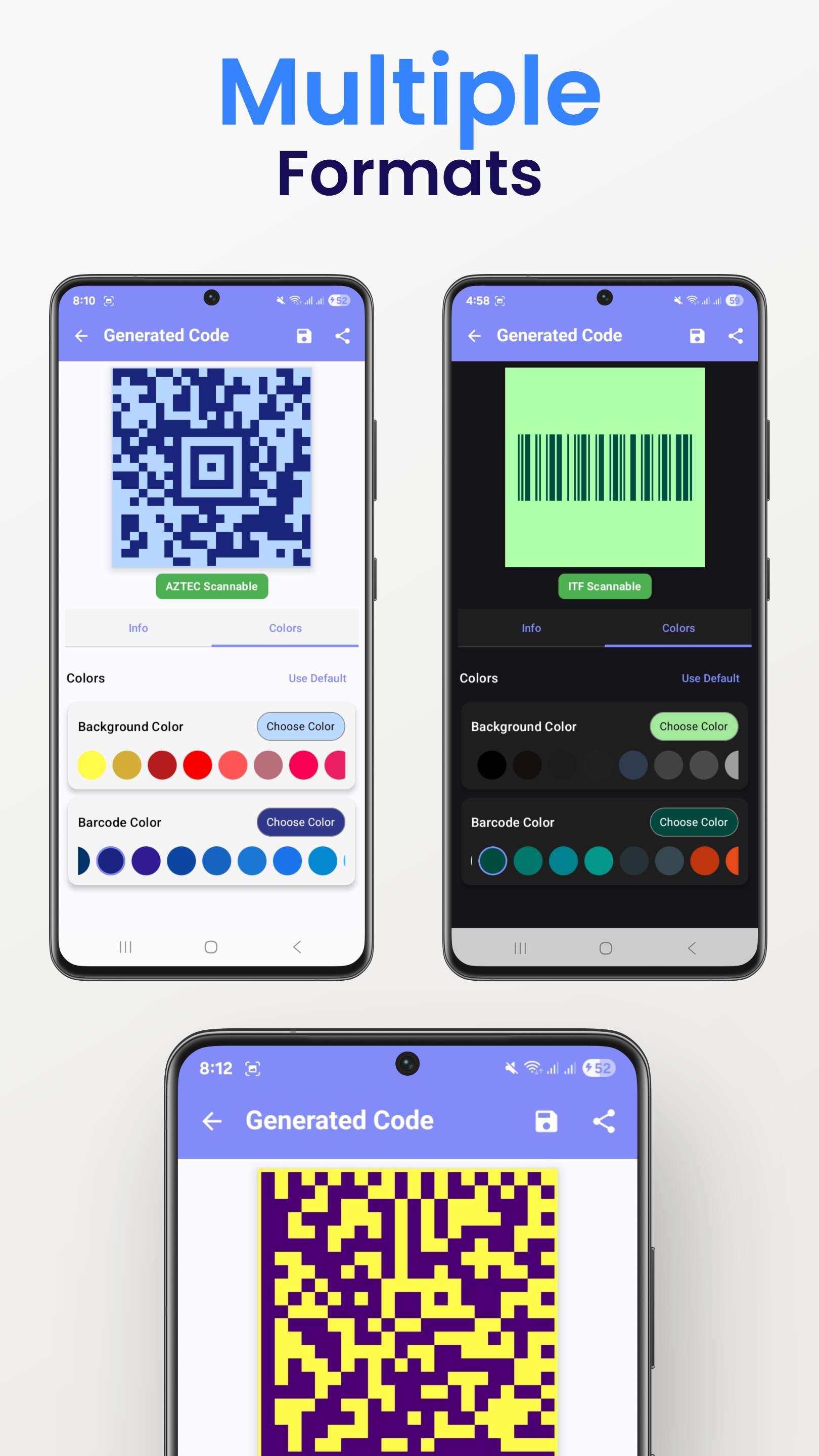 ScanTrack – QR & Barcode Scanner - Screenshot 3 showing product features and functionality