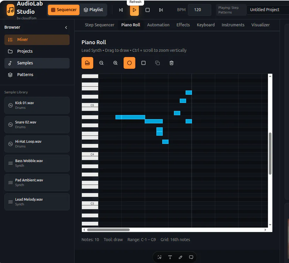 AudioLab Studio 截图 2