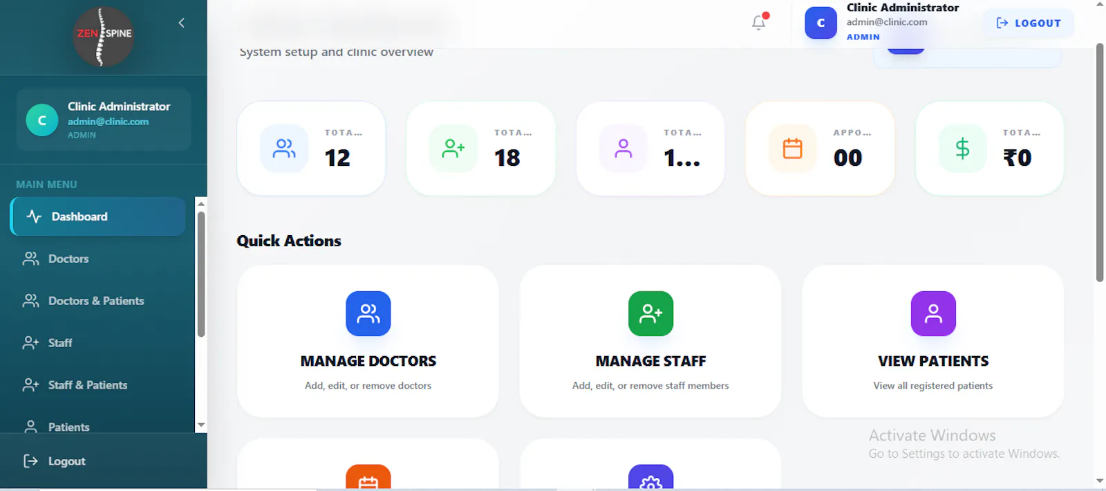 Clinic Pro  screenshot 1