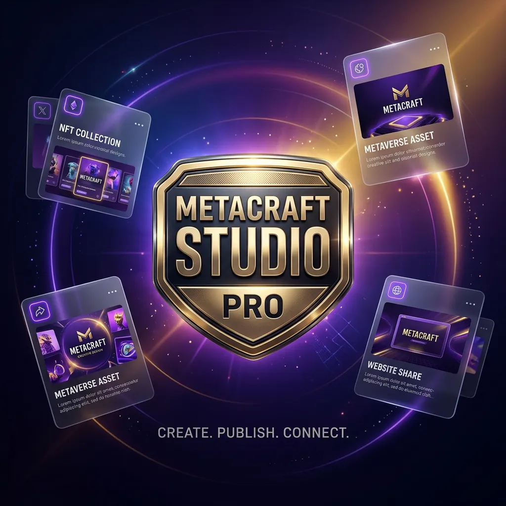MetaCraft Studio 제품 배너