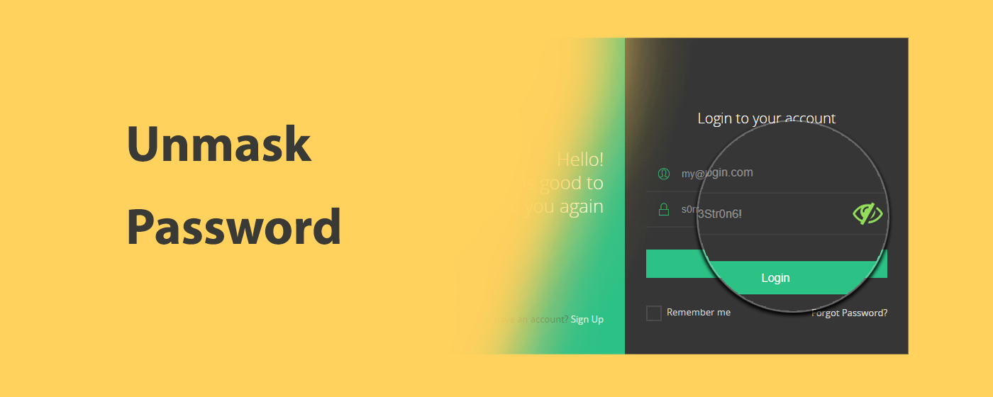 Unmask Password for Chrome Browser gallery image