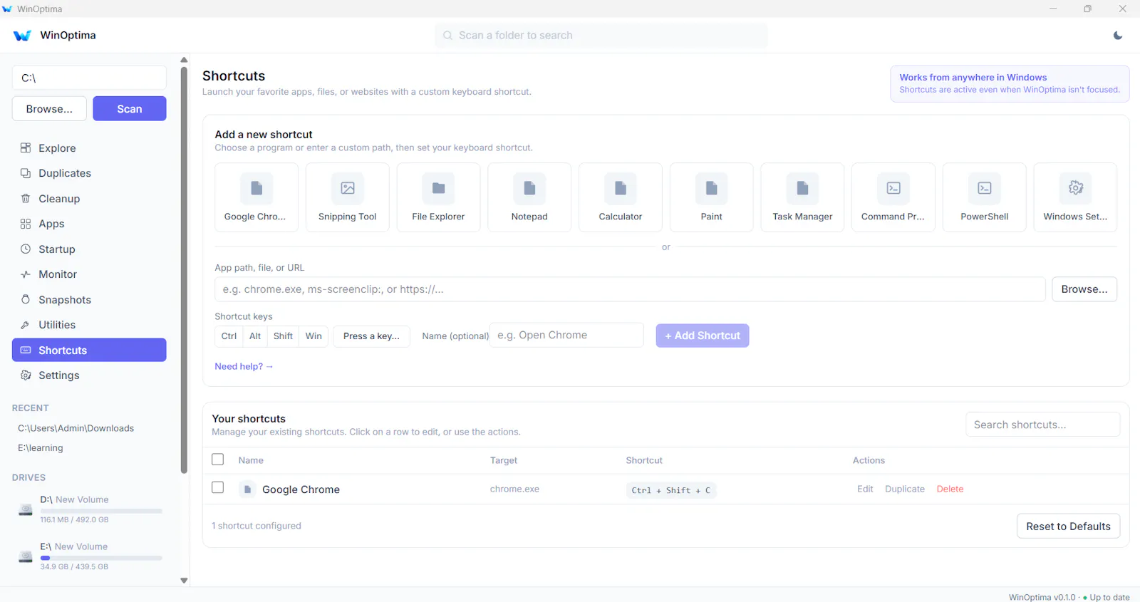 WinOptima screenshot 7