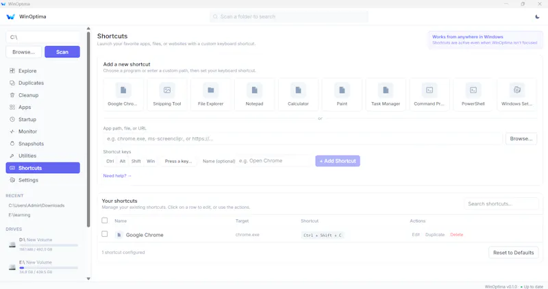 WinOptima screenshot 7
