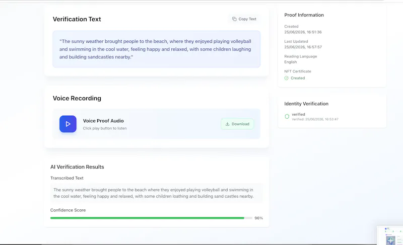 Voiceproof.ai screenshot 15