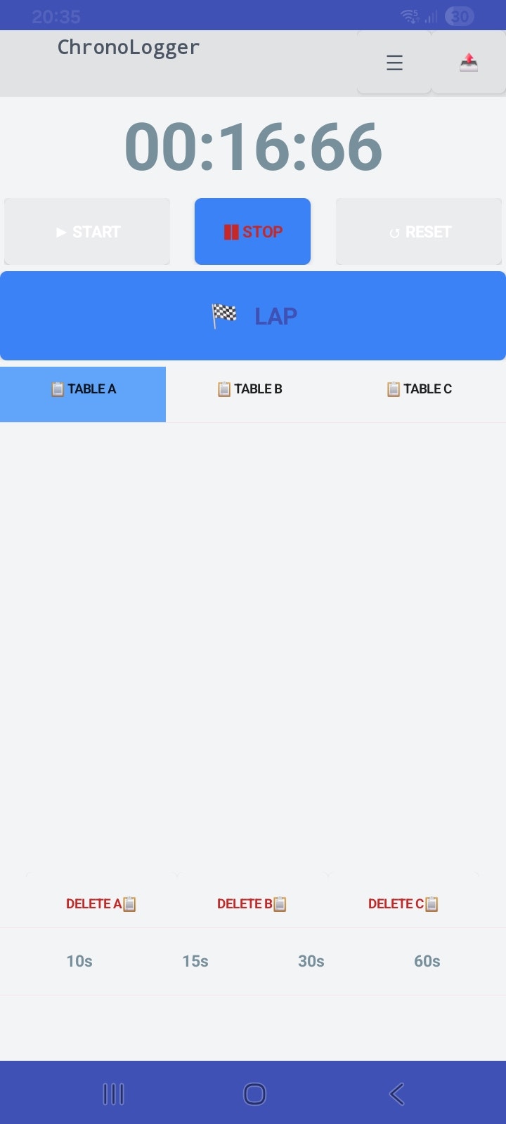 Chronologger - Screenshot 3 showing product features and functionality