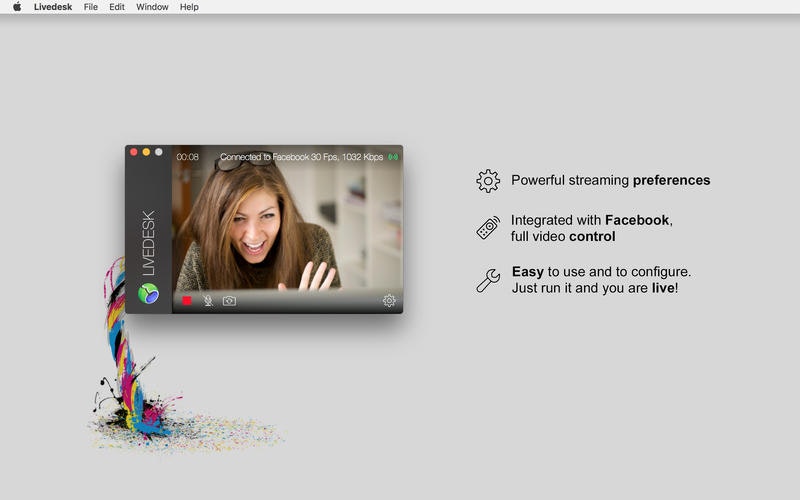 Livedesk for Facebook Live gallery image