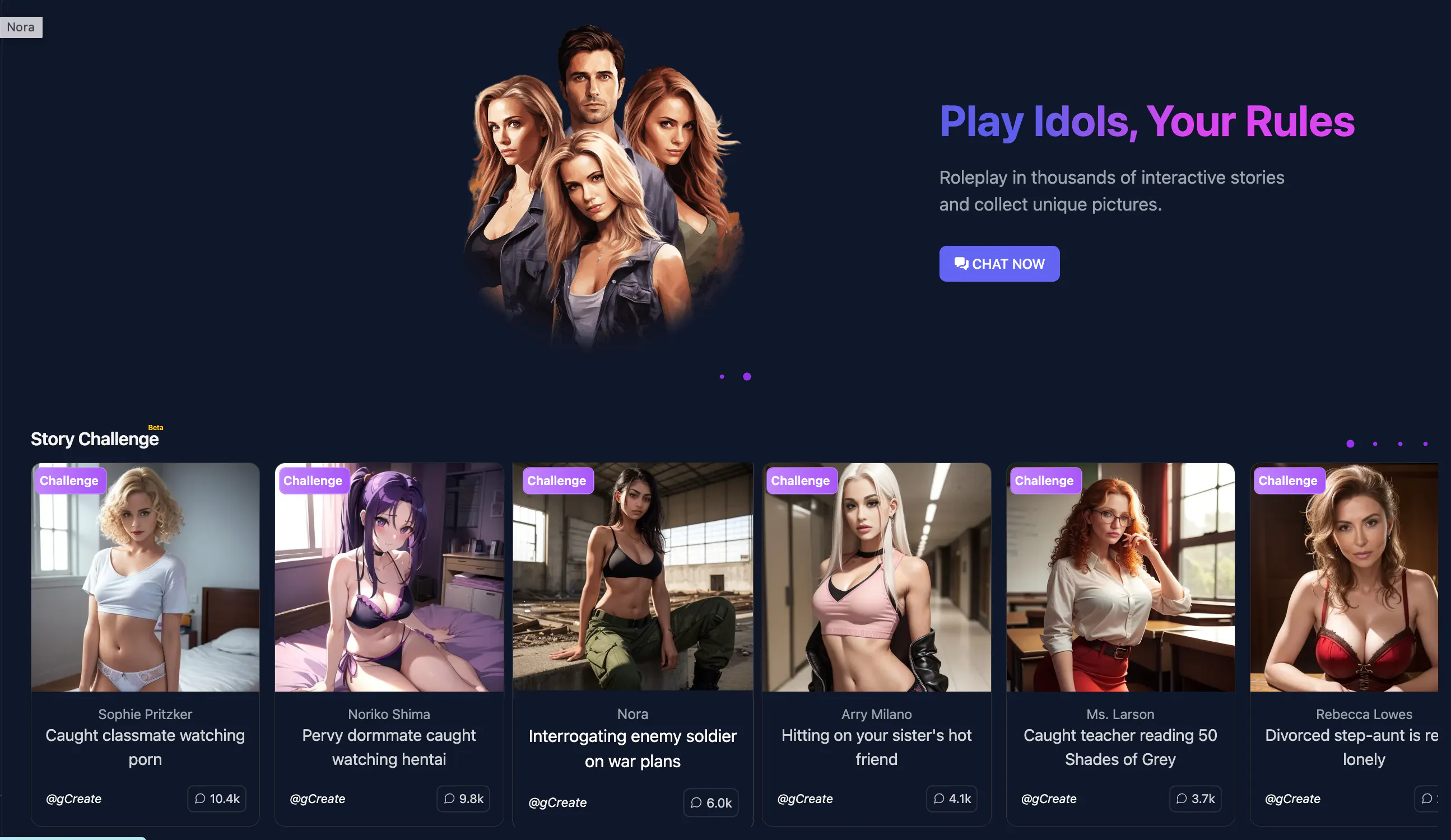 GetIdol AI Story & Game Generator gallery image