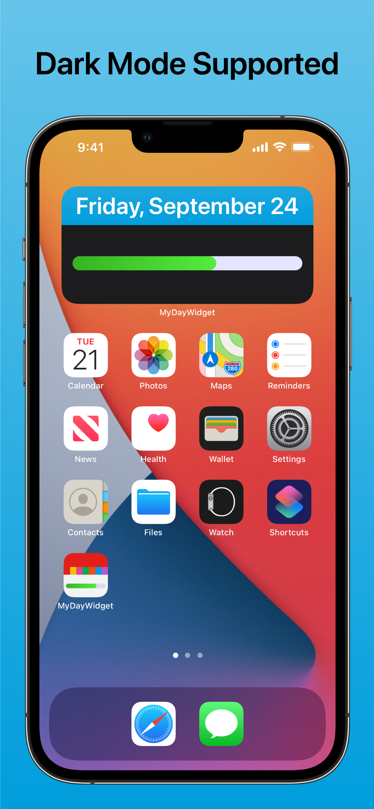 MyDayWidget gallery image