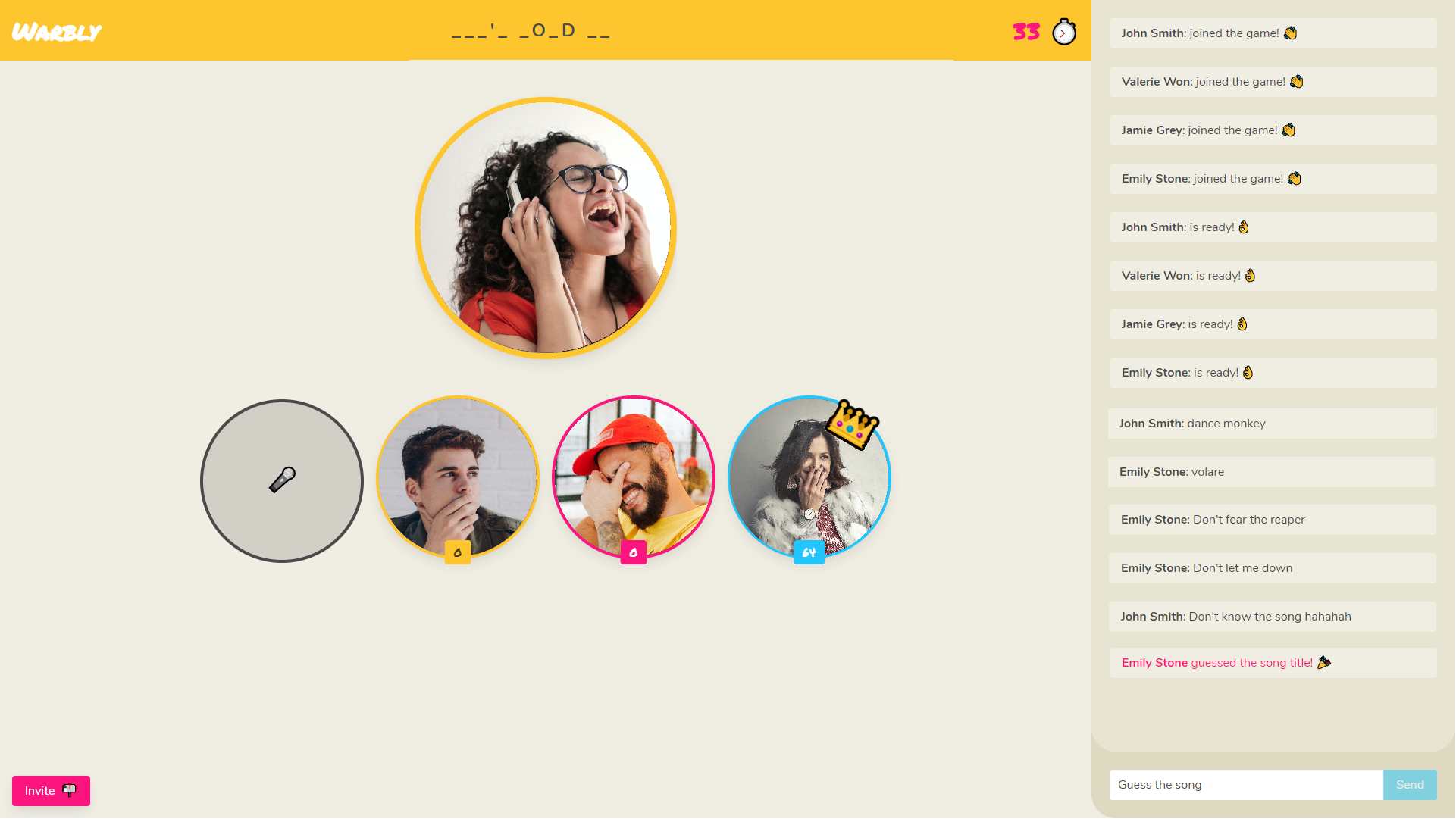 Warbly gallery image