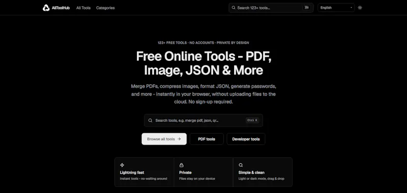 AllToolHub screenshot 1