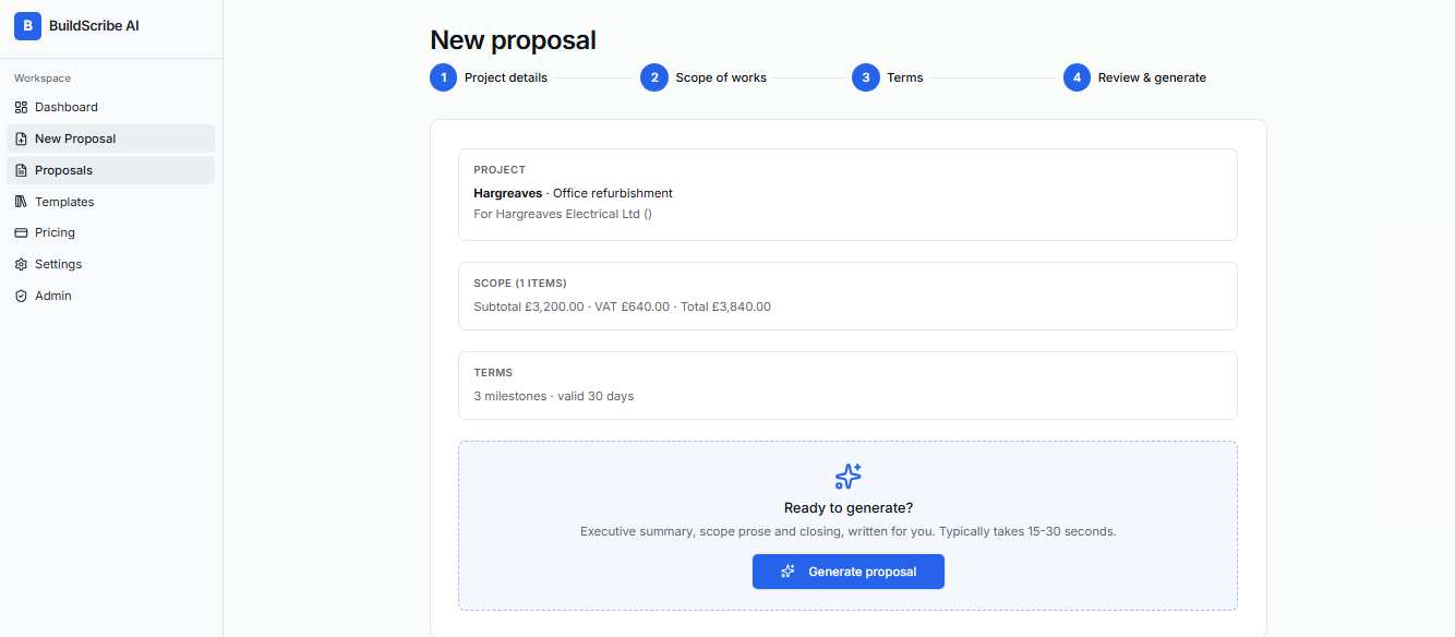 Buildscribe AI gallery image