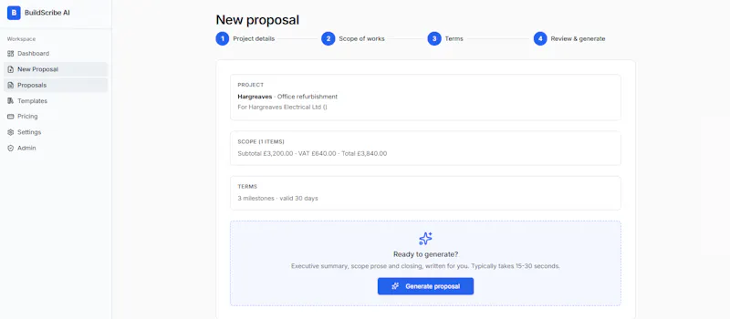 Buildscribe AI screenshot 5