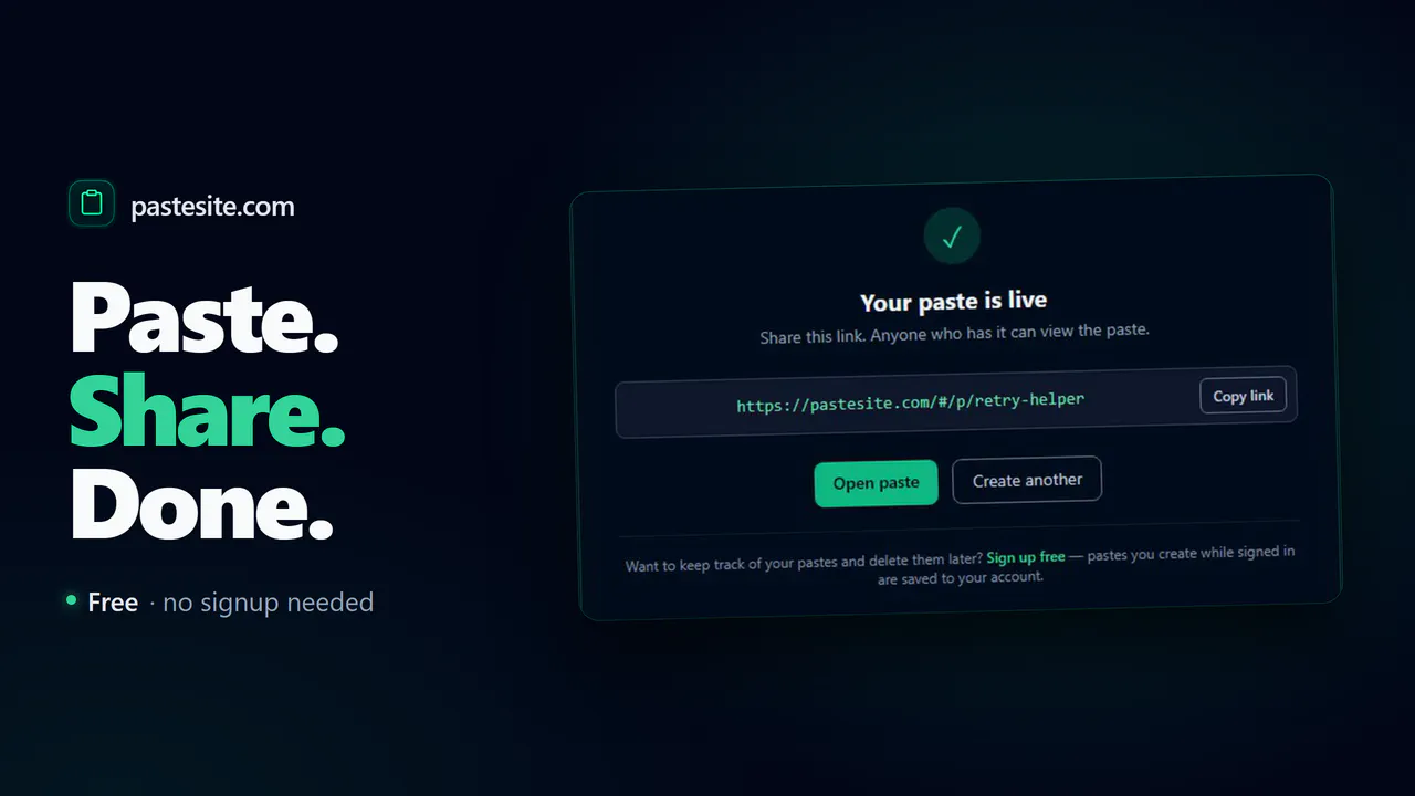 pastesite.com gallery image