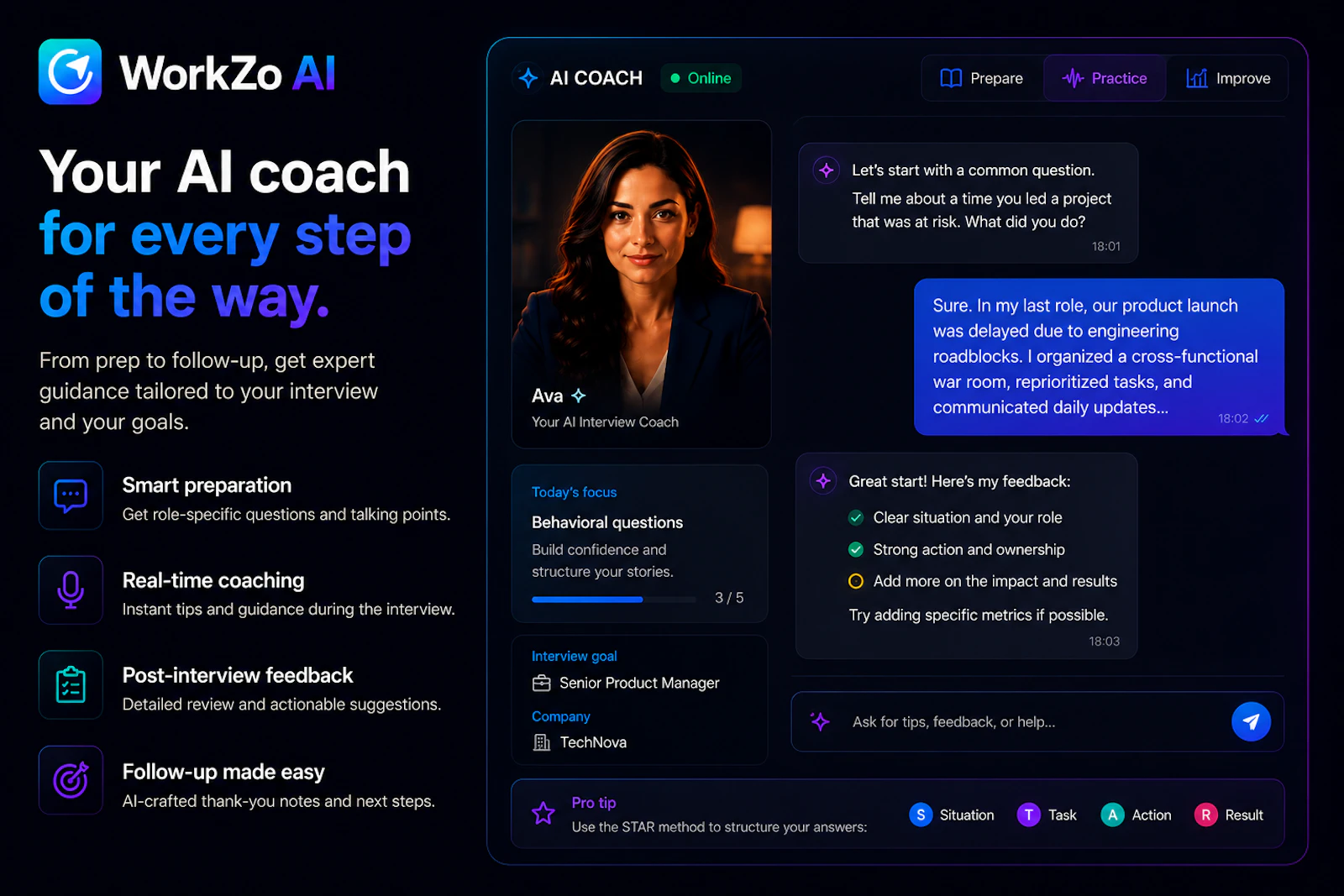 WorkZo AI screenshot 3