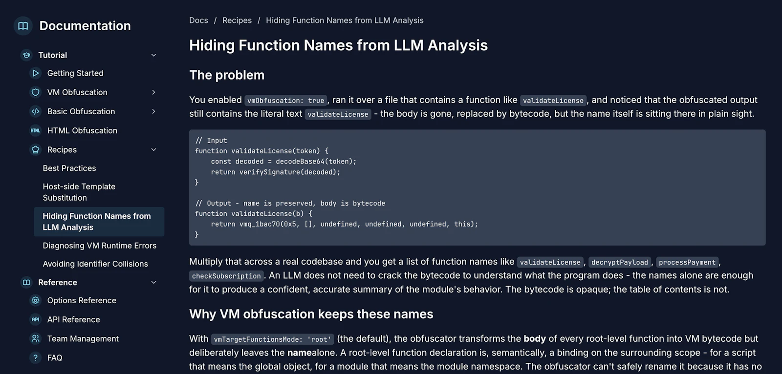 Obfuscator.io screenshot 5