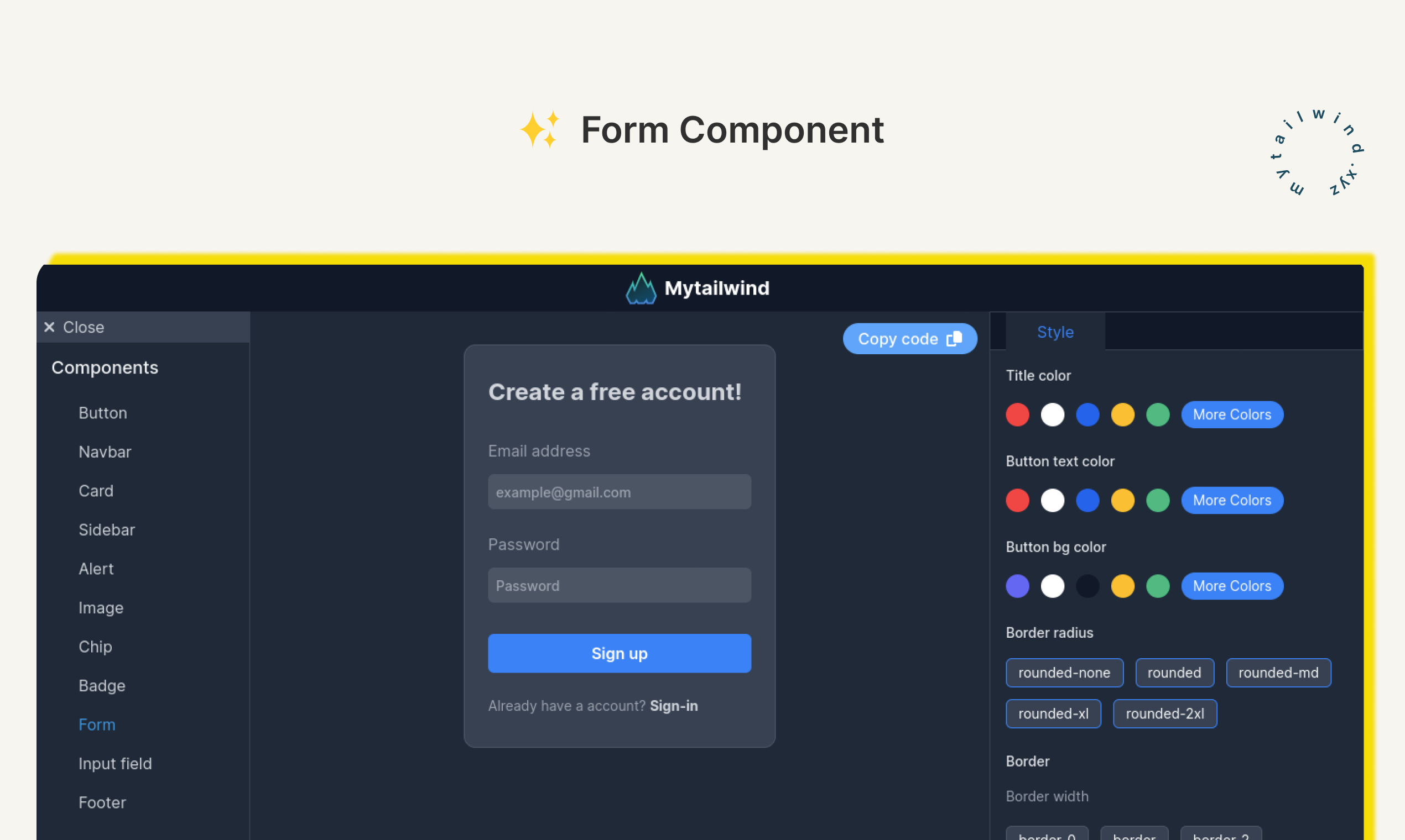 MyTailWind - Ultimate Tailwind Component Builder медиа 3