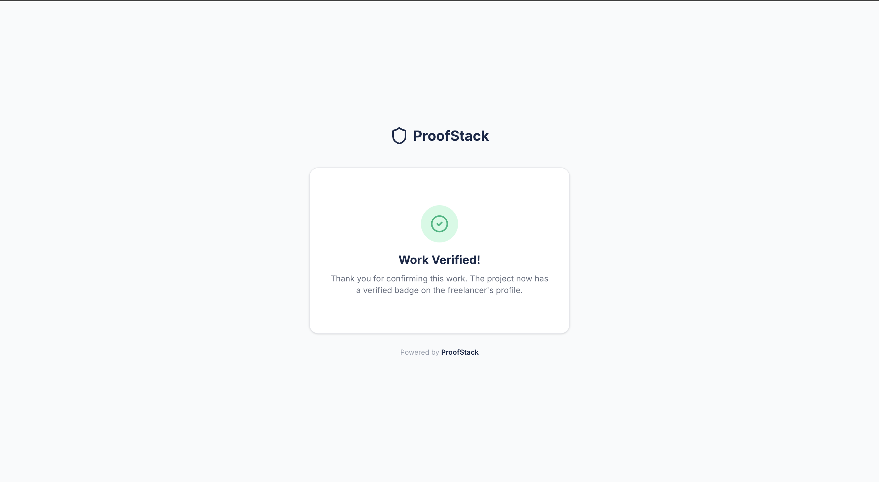 ProofStack — Your Work, Verified. gallery image