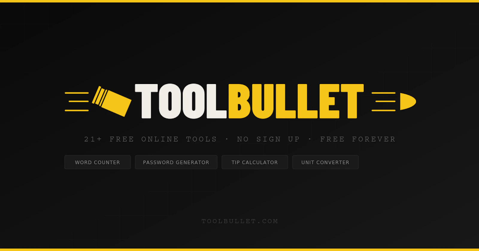 ToolBullet screenshot 1