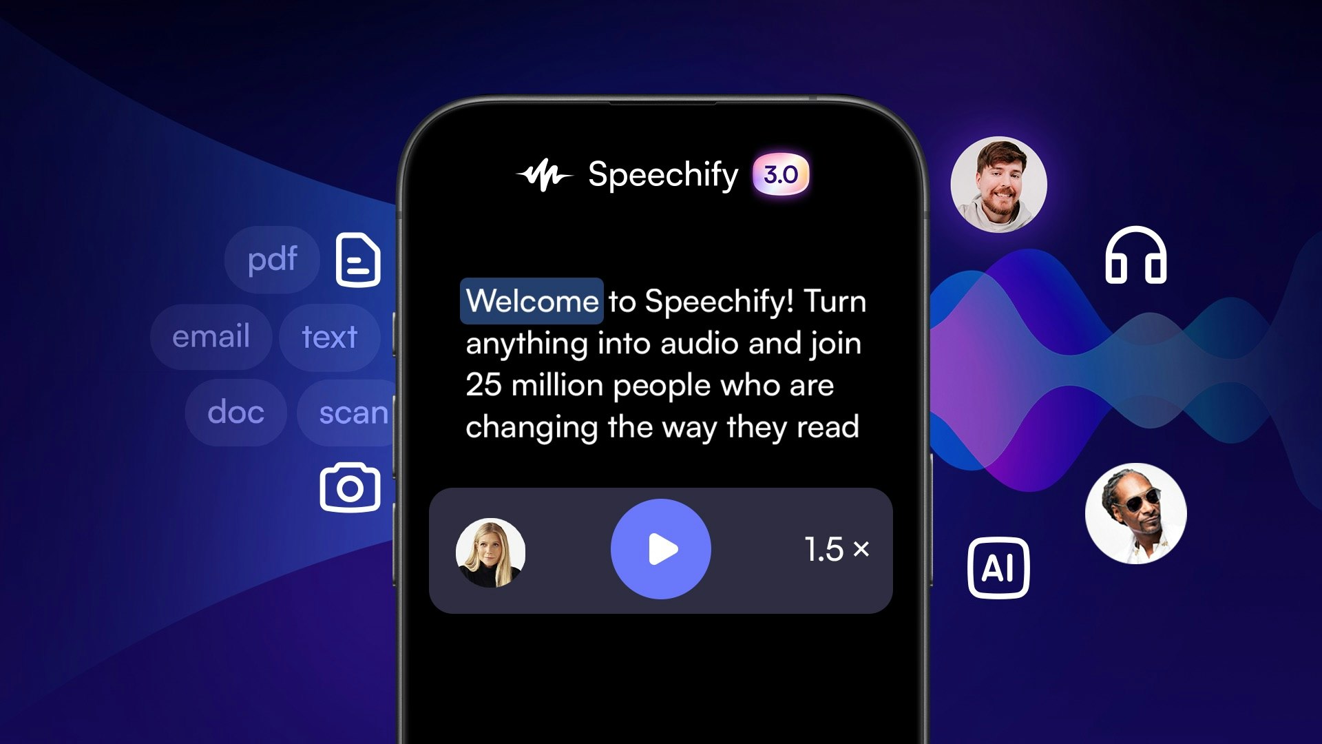 Speechify 3.0 - 위젯, 새로운 디자인, 탐험 등! 미디어 2