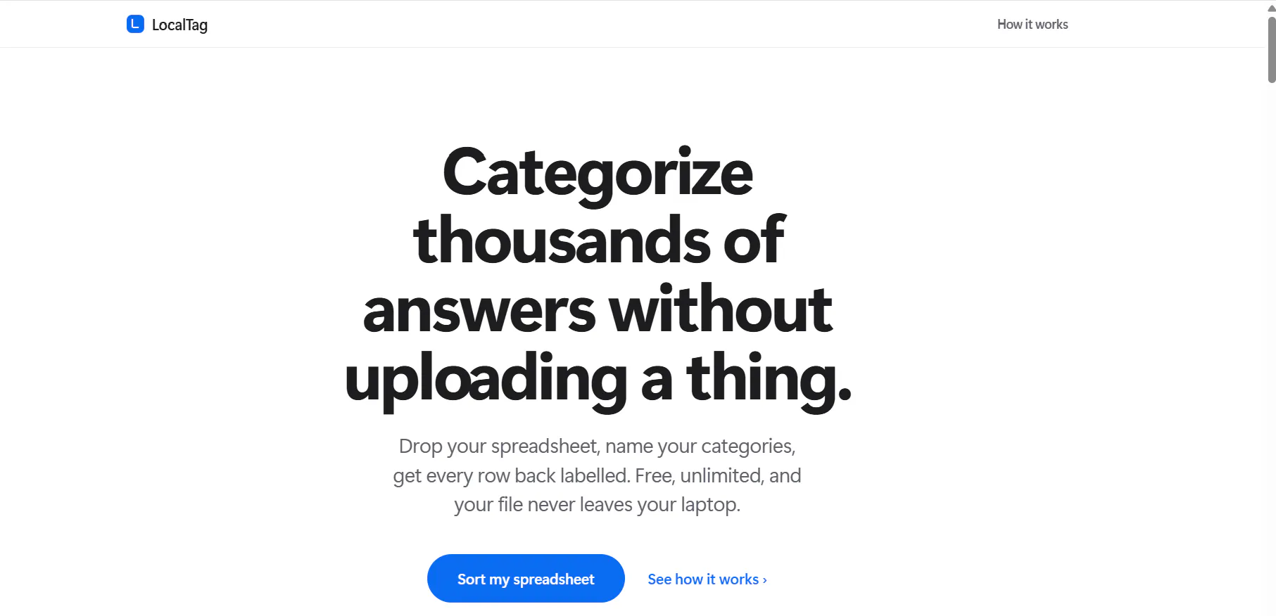 LocalTag — Categorize open gallery image