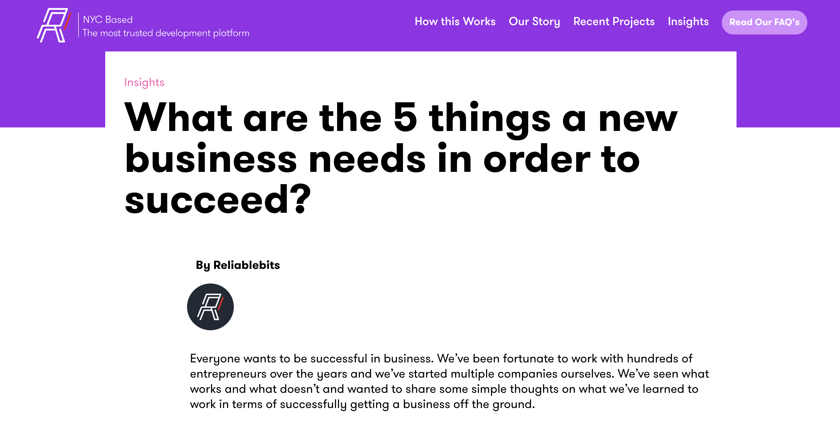 ReliableBits.io gallery image