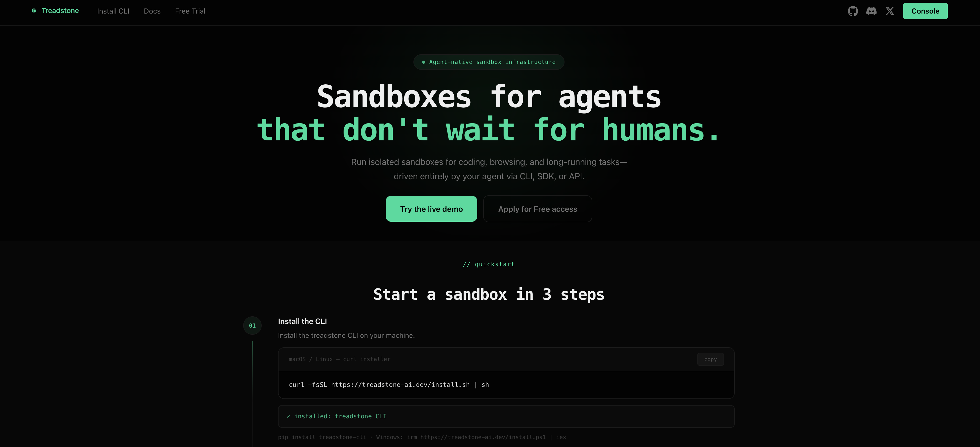 Treadstone gallery image