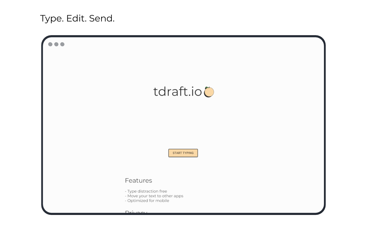 tdraf - TDraft ile hareket halindeyken metni hızlı bir şekilde hazırlayın ve düzenleyin. medya 6