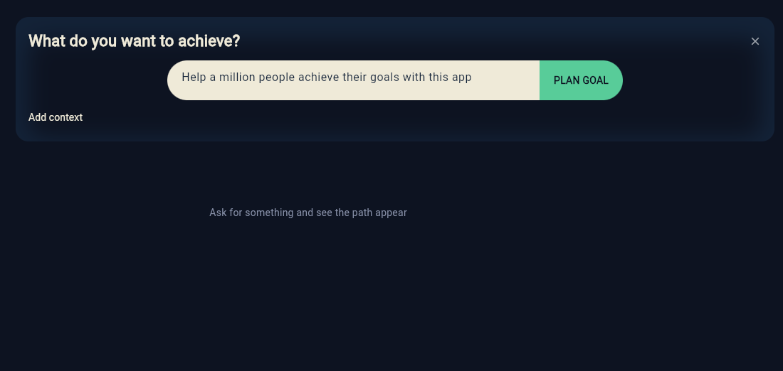 Wishnode – What if AI was a genie - Main product screenshot demonstrating key features and user interface