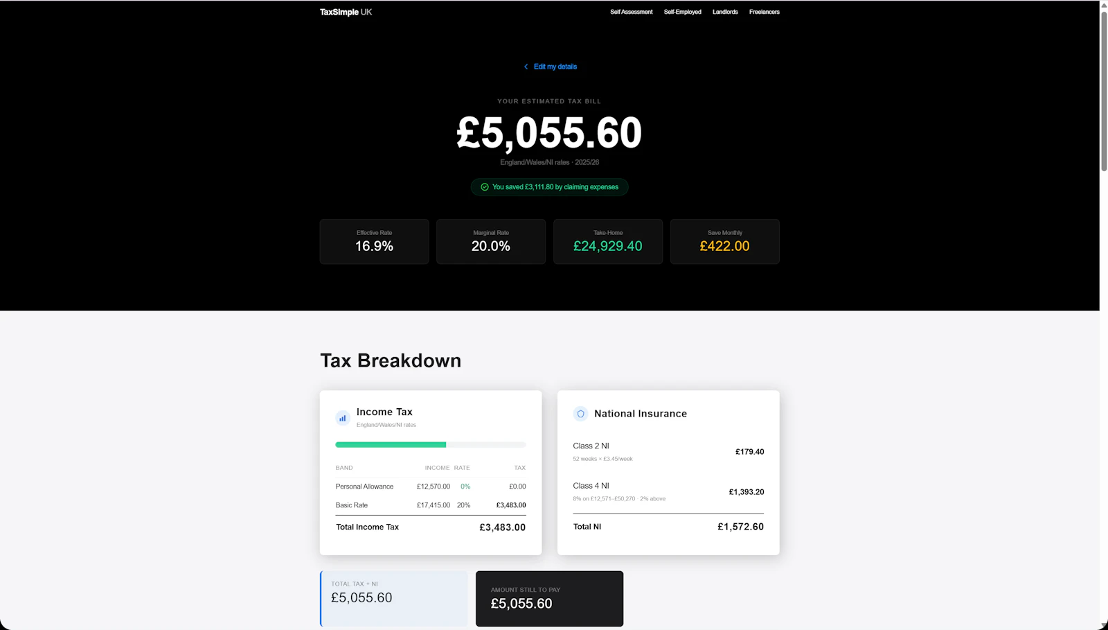 TaxSimple screenshot 4