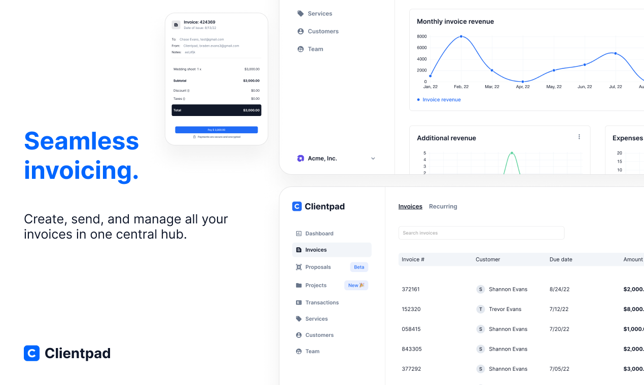Clientpad - Facturación y propuestas simplificadas, hechas para freelancers. media 2
