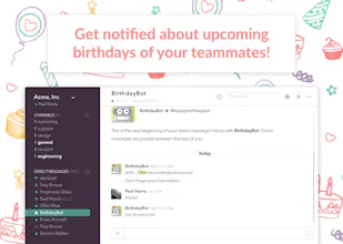 BirthdayBot for Slack gallery image