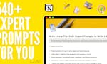 Write Like a Pro: Expert Prompt image
