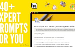 Write Like a Pro: Expert Prompt media 1