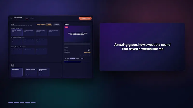 Songware screenshot 1 (video preview)