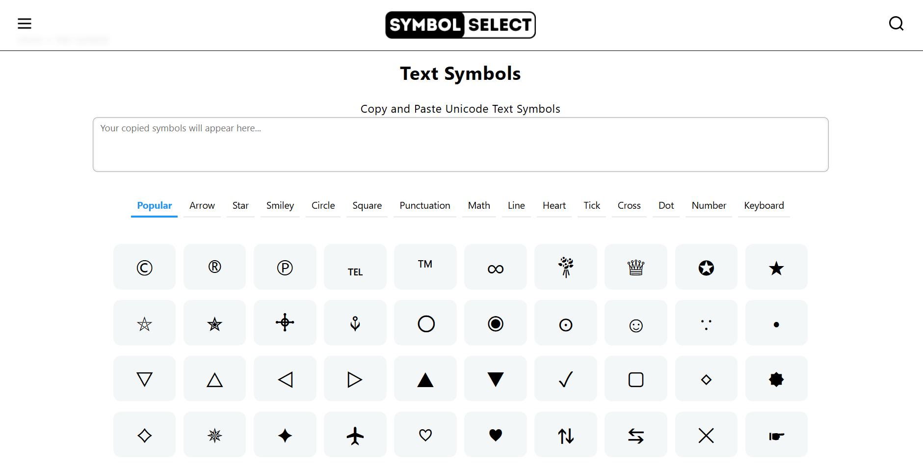 Symbol Select gallery image