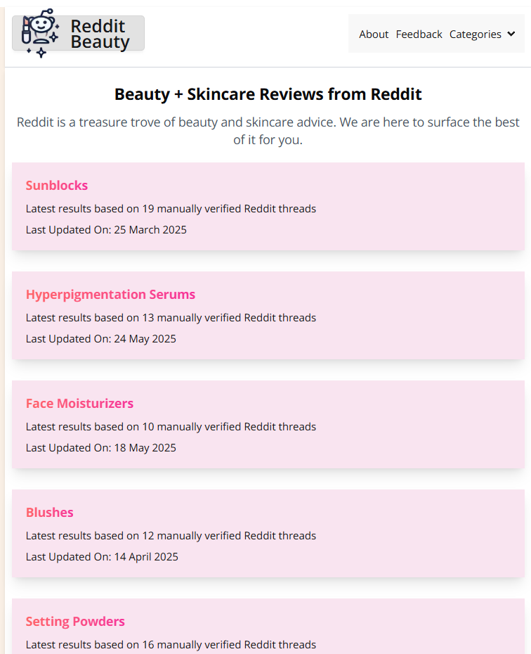 Media Vẻ đẹp reddit - Làm nổi bật vẻ đẹp và những hiểu biết chăm sóc da từ Reddit 1