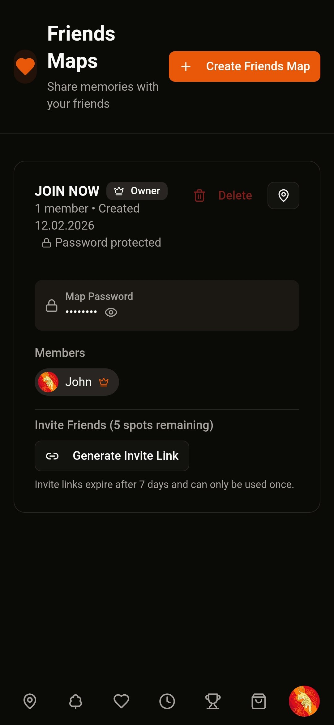 Memory Map - Screenshot 3 showing product features and functionality