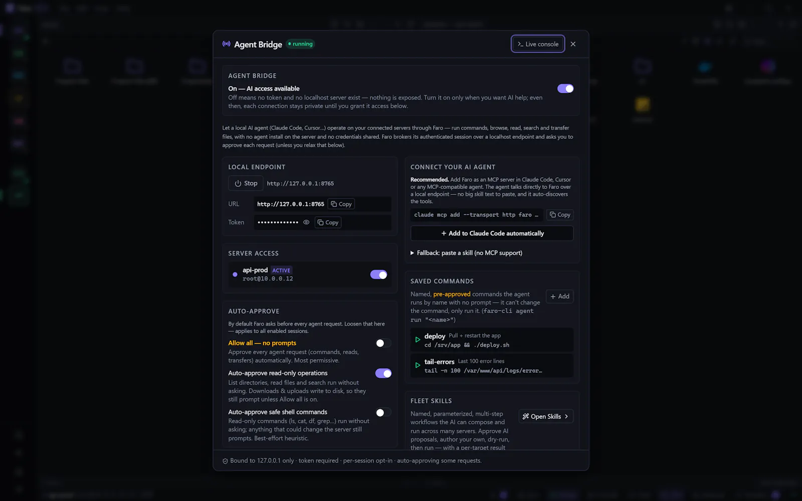 Faro screenshot 4