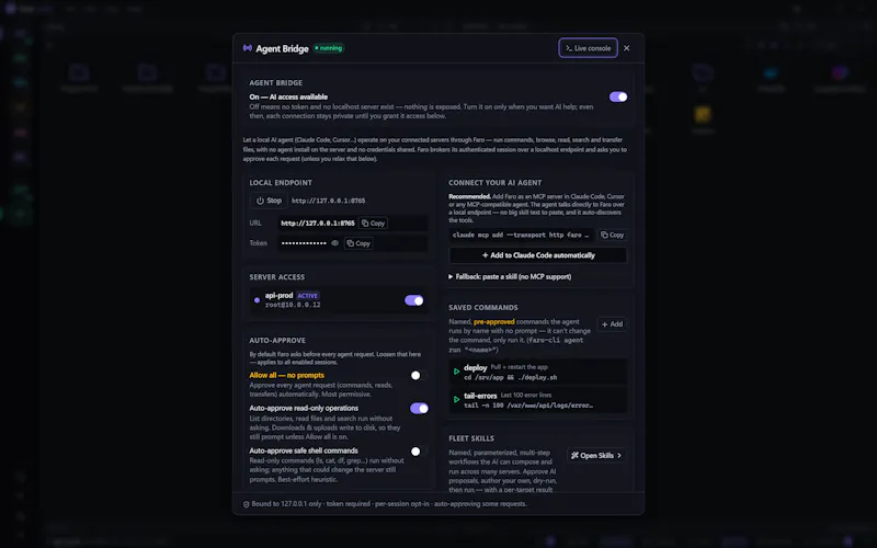 Faro screenshot 4
