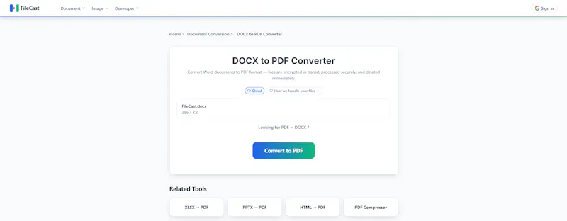 FileCast screenshot 6