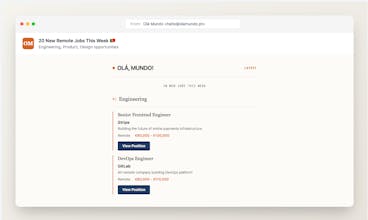 Olá, Mundo! gallery image