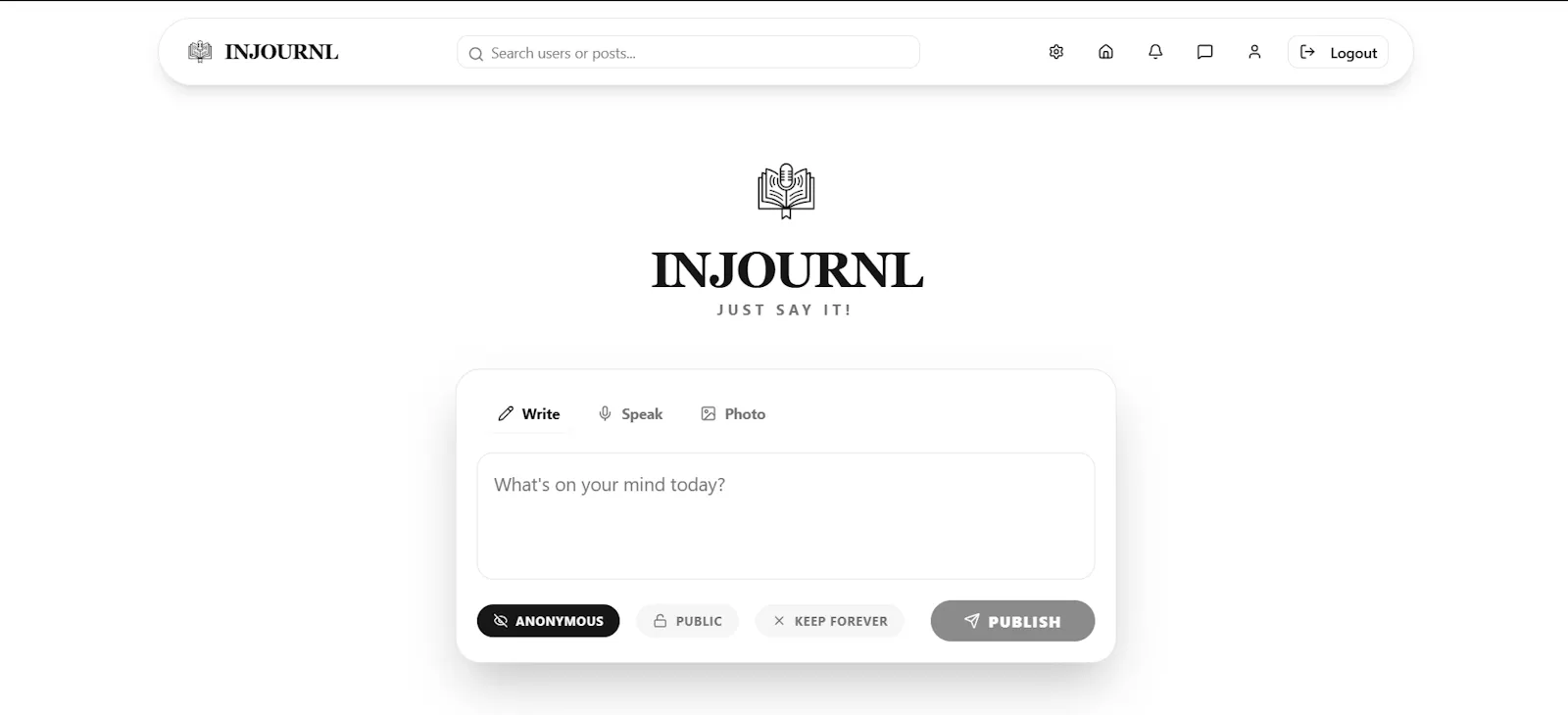 INJOURNL screenshot 1